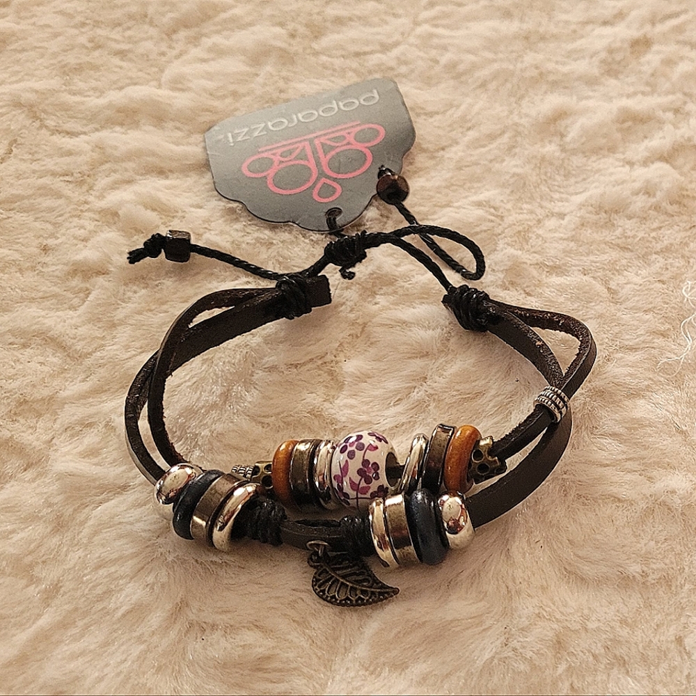 Paparazzi Accessories leather bracelets - TWO - NWT - $10